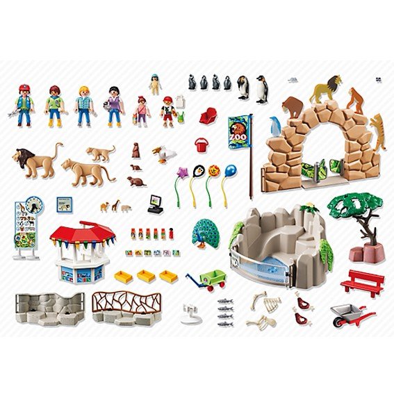 playmobil large city life zoo