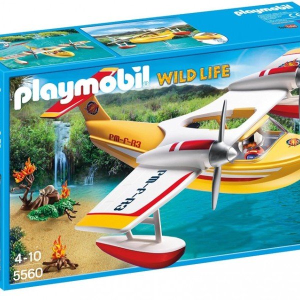 PLAYMOBIL Firefighting Seaplane كد 5560