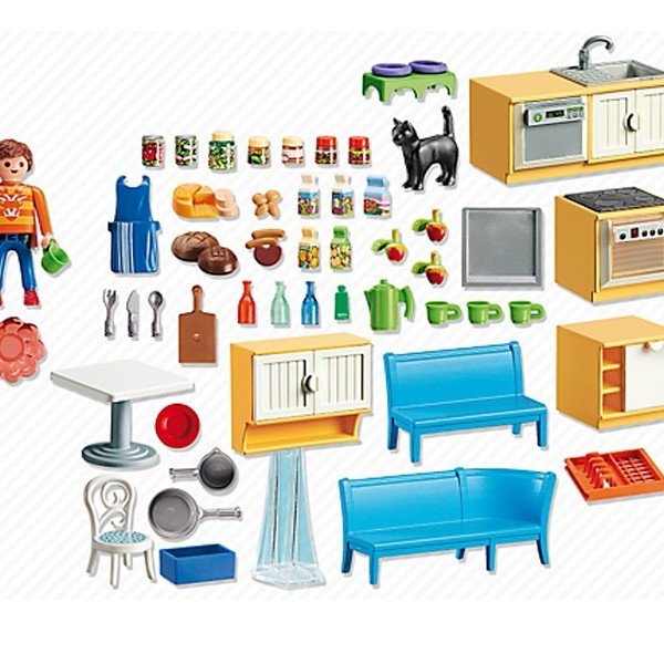 Playmobil 5336 dollhouse sales country kitchen