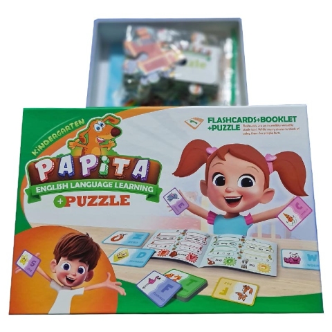 فلش کارت و پازل کودک مدل پاپیتا Papita کد 364714