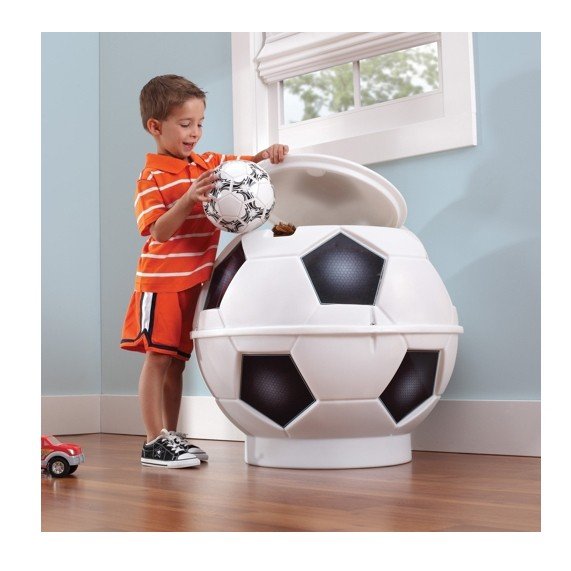 step 2 soccer ball toy chest