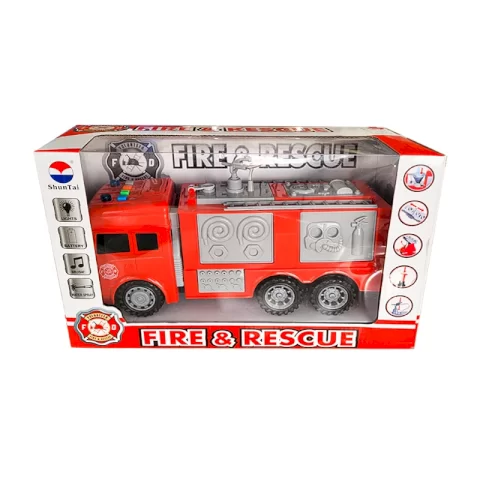 اسباب بازی ماشین آتش نشانی موزیکال کد SH9057