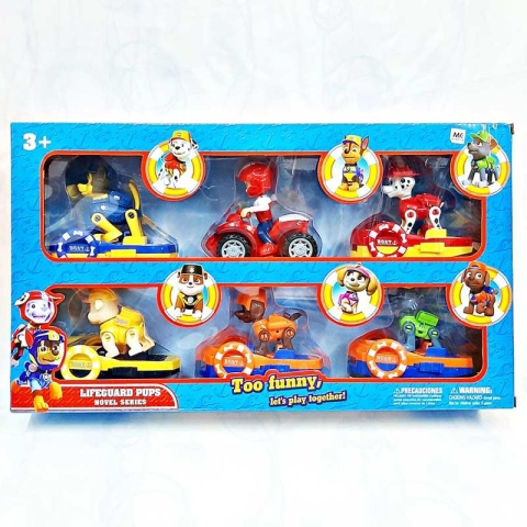 سگ های نگهبان اسباب بازی مدل قایق نجات غریق پاوپاترول Paw Patrol کد 1021