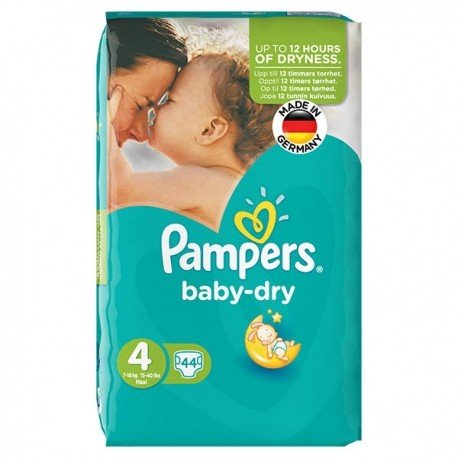 پوشک pampers سایز 4-44عددی