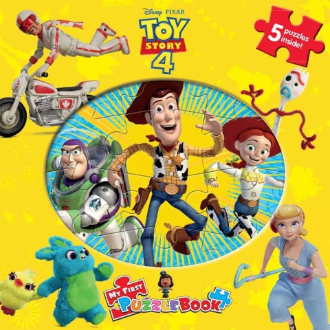 کتاب داستان پازلی توی استوری 4  puzzle book toy story کد 48857
