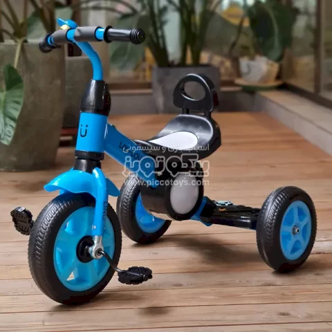 سه چرخه کودک موزیکال کیکابو Kikka Boo رنگ آبی مدل Lino کد 31006020135