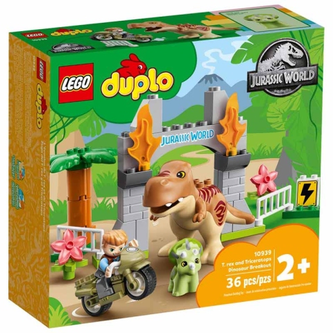 لگو دوپلو  36 قطعه مدل Lego Duplo Jurassic World کد 10939