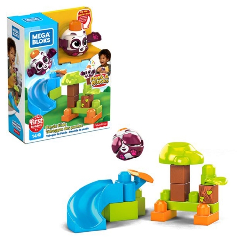 بلوک چیدنی 14 تکه mega bloks First builder پاندا کد 83321