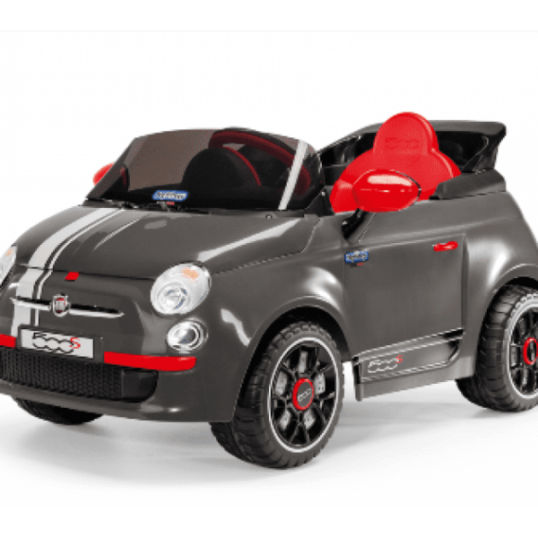 ماشین شارژی peg perego مدل FIAT 500 S GREY