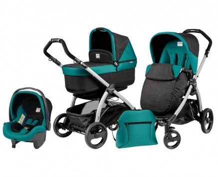 کالسکه peg perego مدل Book 51 Pop-Up Modular 51 Pop-Up رنگ aquamarine