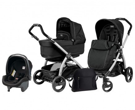 کالسکه peg perego مدل Book 51 Pop-Up Modular 51 Pop-Up رنگ onyx