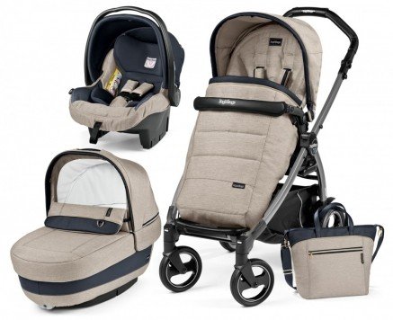 کالسکه peg perego مدل BOOK 51 S ELITE MODULAR رنگ luxe beige