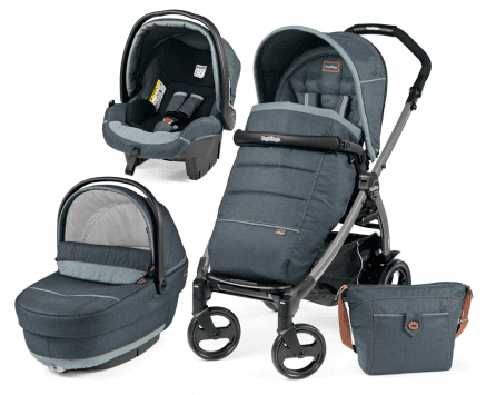 کالسکه peg perego مدل Book 51 XL Modular رنگ blue denim