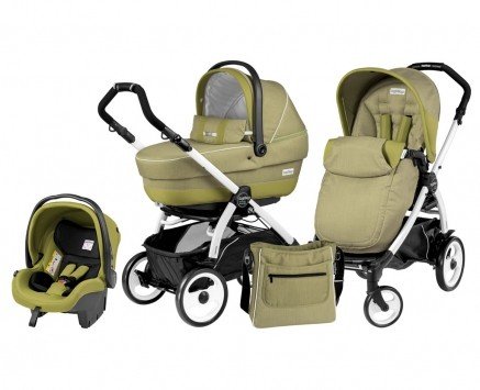 کالسکه peg perego مدل Book 51 XL Modular رنگ green tea