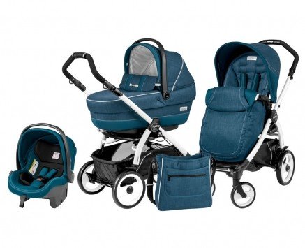 کالسکه peg perego مدل Book 51 XL Modular رنگ saxony blue