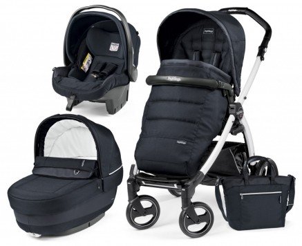 کالسکه peg perego مدل Book S Elite Modular رنگ luxe bluenight