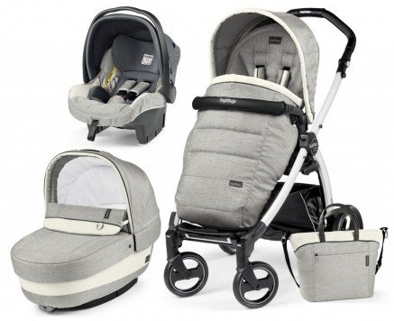 کالسکه peg perego مدل Book S Elite Modular رنگ luxe opal