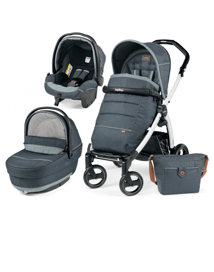 کالسکه peg perego مدل Book S XL Modular رنگ blue denim