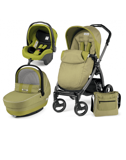 کالسکه peg perego مدل Book S XL Modular رنگ green tea