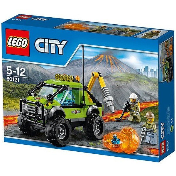 لگو Volcano Exploration Truck legoکد 60121