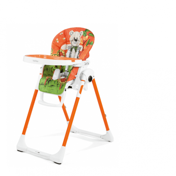 صندلی غذا peg perego مدل Prima Pappa zero3  طرح orso arancio