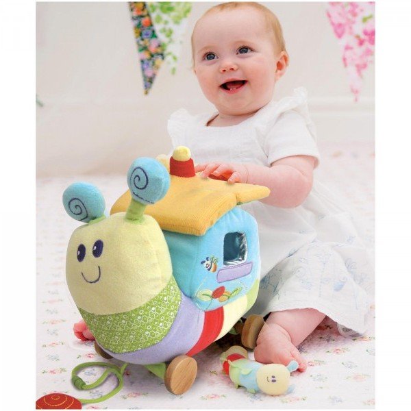 عروسک حلزون با خانه شادی little bird کد 3010