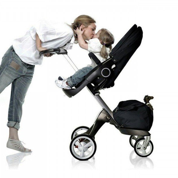 کالسکه، کریر و کیف مادر استاک stokke xplory black