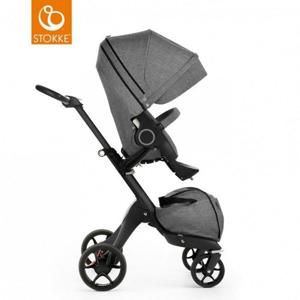 ست كالسكه و کریر stokke xplory رنگ black melange