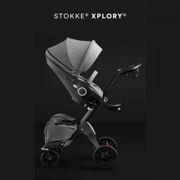 stokke xplory v5 black melange