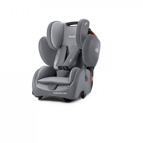 صندلی ماشین recaro مدل young sport hero رنگ Aluminium Grey