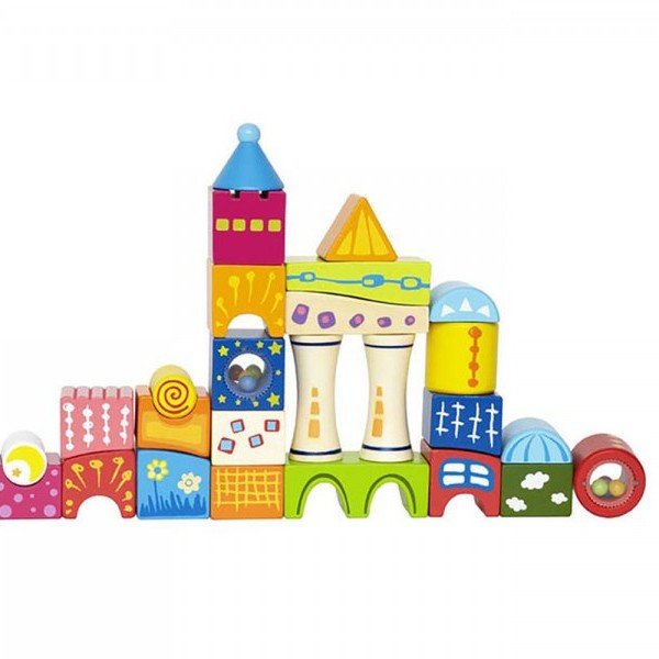 جورچین چوبی کودک fantasia blocks hape 0418