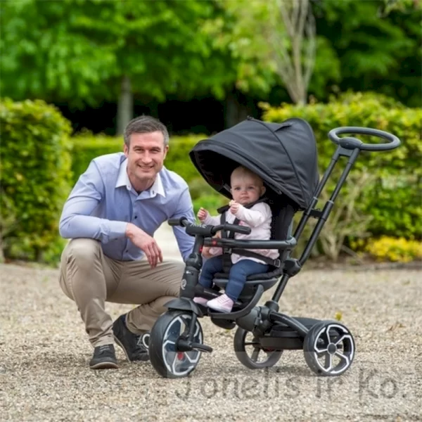 سه چرخه کودک 6 در 1 پلی کیدز مدل Play Kids Prime رنگ مشکی کد 625188