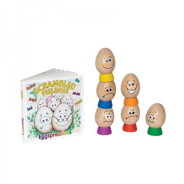 تخم مرغ چوبی کودک eggspressions hape 0424