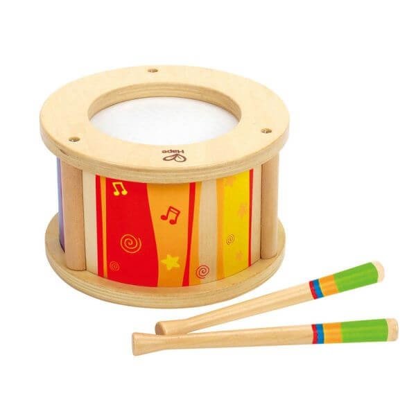 طبل چوبی کودک little drummer hape 0303