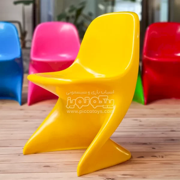 صندلی کودک رامو زرد P/7001/ZA