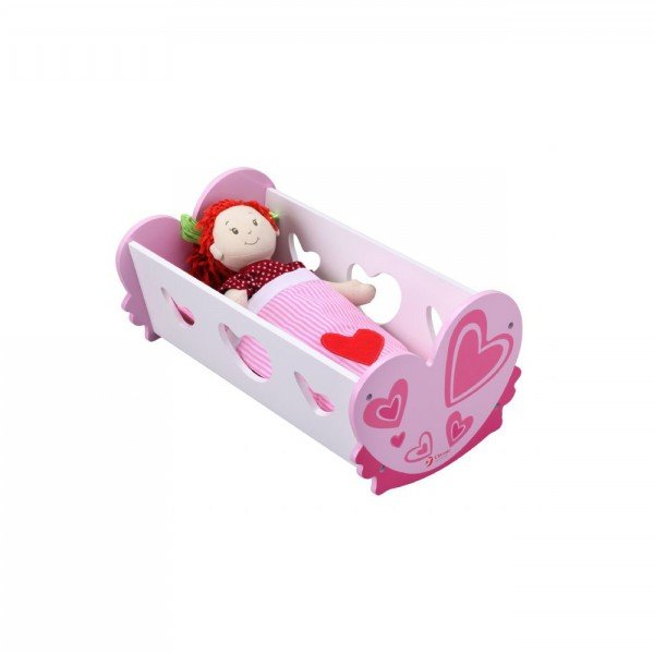 گهواره کودک چوبی world  classic مدل Doll Cradle 2808