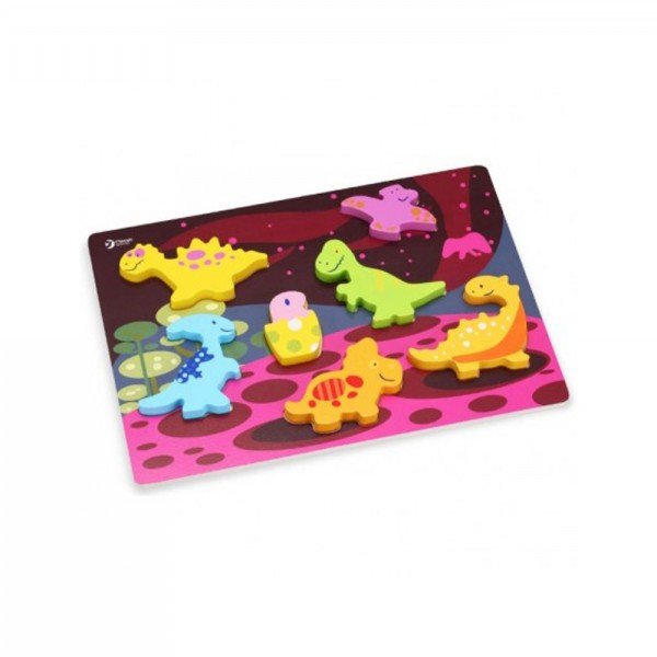 پازل چوبی کودک طرح دایناسور  Classic World مدل Dinosaur 3D Puzzle 3552