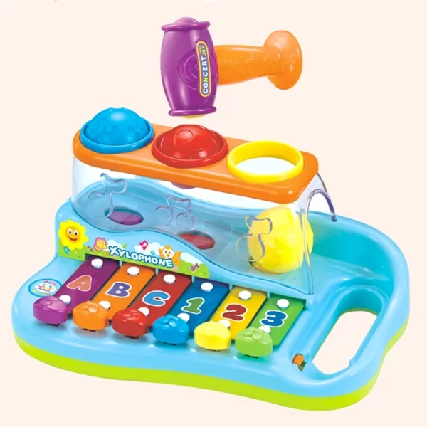 اسباب بازی چکش و بلز هولی تویز Huile Toys کد P/856/A