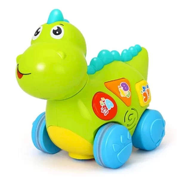 اسباب بازی دایناسور موزیکال هولی تویز Huile Toys کد 6105