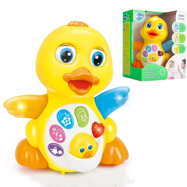 اسباب بازی اردک موزیکال هولی تویز Huile Toys  کد P/808/A