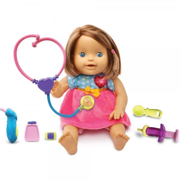 عروسک وی تک Little Love Cuddle And Care vtech 179503