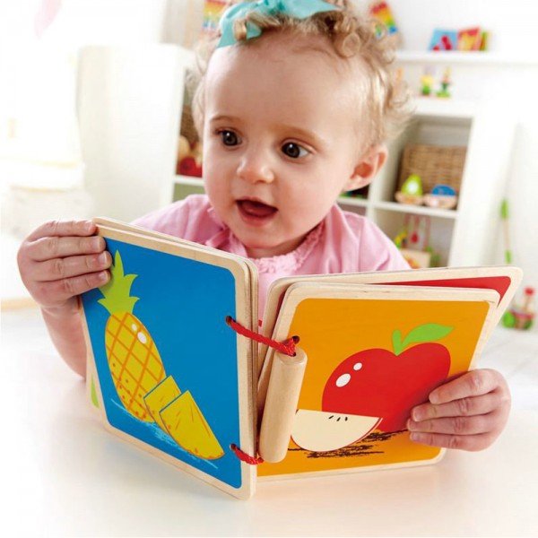 کتابچه چوبی 0039 hape BABY BOOK, FRUIT