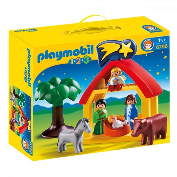 پلی موبیل مدل Christmas Manger 6786