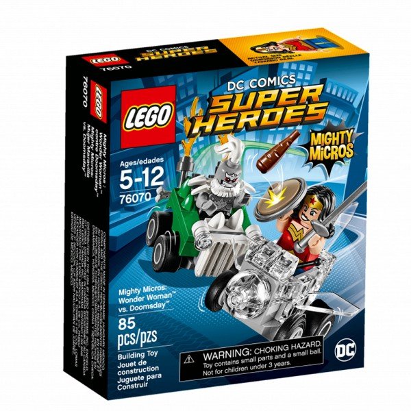 لگو مدل LEGO Mighty Micros Wonder Woman vs Doomsday Set 76070