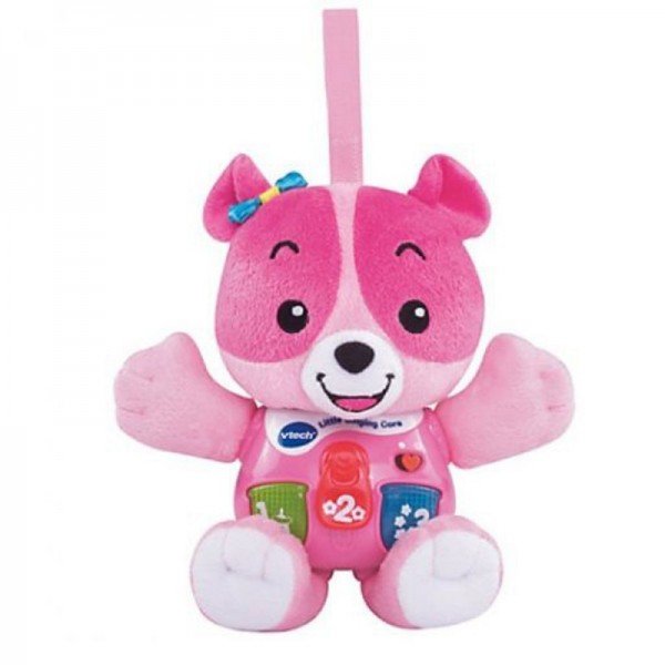 آویز کریر موزیکال سگ صورتی وی تک Little Singing Cody 165753 vtech