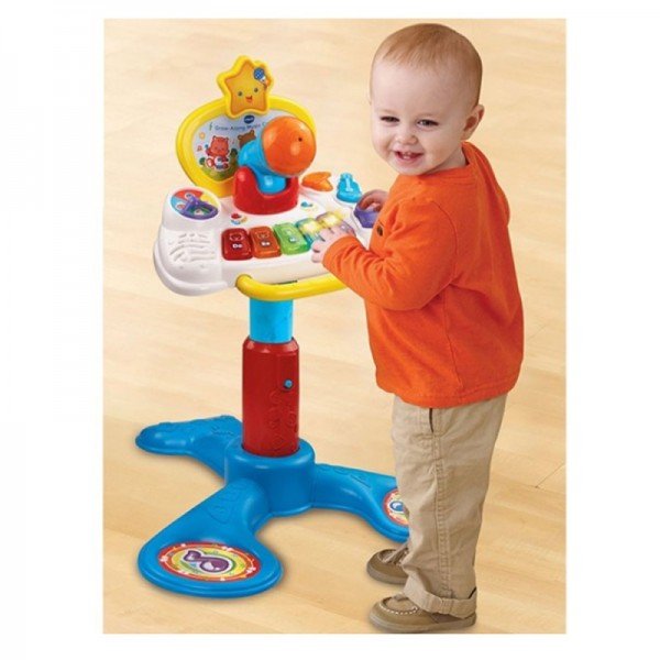 میز بازی موزیکال هوش و سرگرمی وی تک Baby Sit to Stand Music Centre 157603 vtech