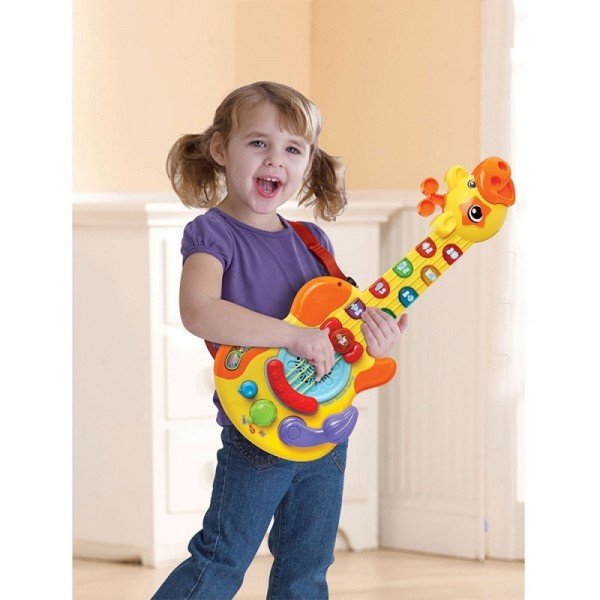 گیتار زرافه ای هوش و سرگرمی وی تک Safari Sounds Guitar 179003 vtech