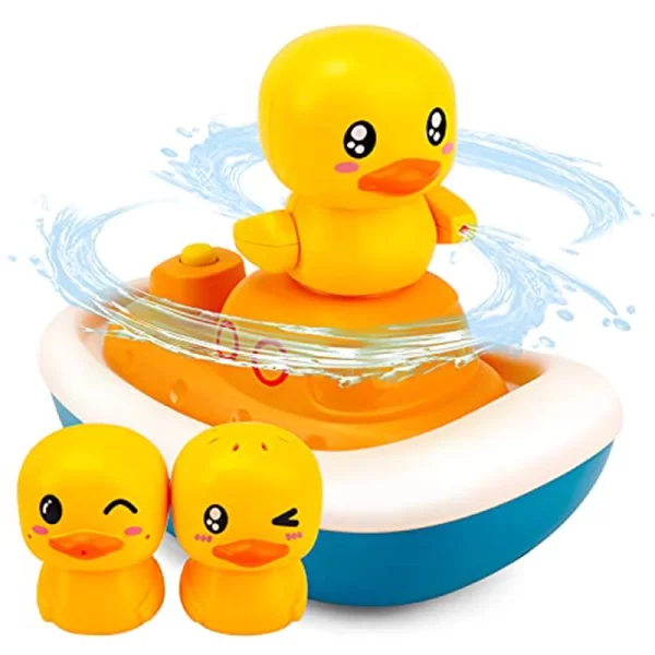 اسباب بازی حمام مدل اردک قایق سوار کد 81281