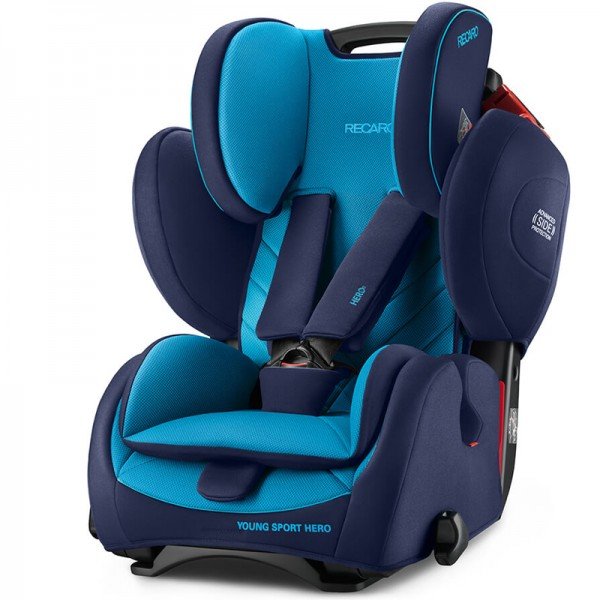 صندلی ماشین recaro مدل young sport hero رنگ Xenon blue