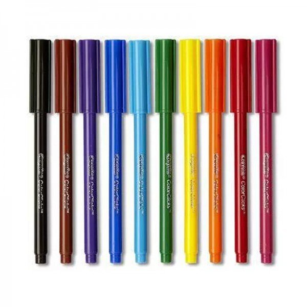 ماژیک 10 عددی قابل شستشو 5053 crayola x10 Colour Clicks Markers